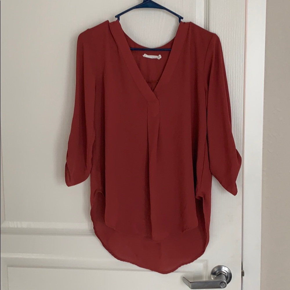 V neck blouse!
